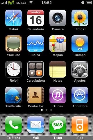 Cambiar el logo de Movistar en iPhone 3G sin Jailbreak