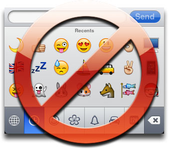 Apple no permite activar Emoji