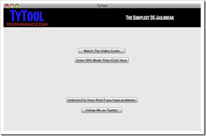 Tytool – Jailbreak para el iPod Touch 2G en Mac OS X