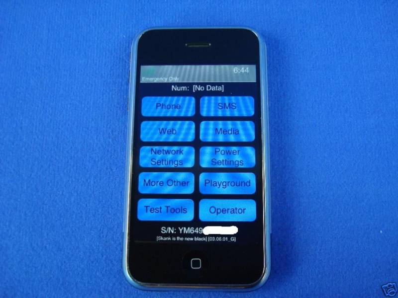 Prototipos del iPhone en Ebay
