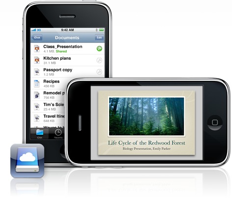 iDisk, próximamente en la App Store
