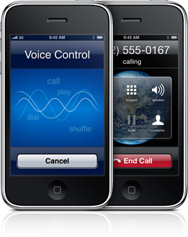 Control por Voz – iPhone 3GS