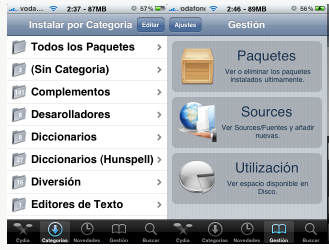 Cydia en castellano