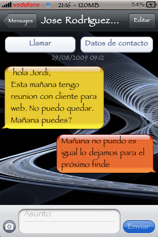 iPhoneDelivery, recibe notificaciones de entrega de los SMS