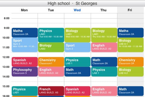 Mis Horarios