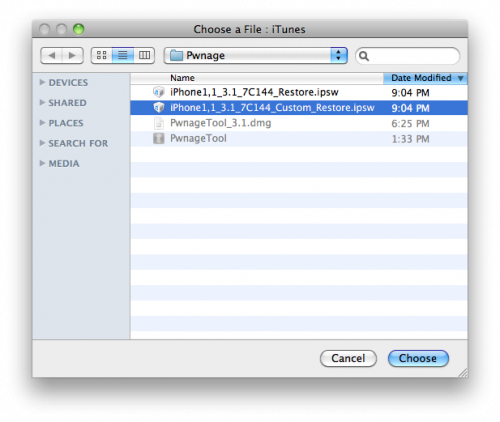 Jailbreak tu iPhone 2G y 3G con OS 3.1 con PwnageTool (Mac)