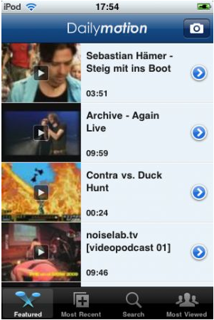 Dailymotion, muy pronto para iPhone