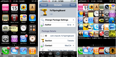 7×7 Springboard: hasta 42 aplicaciones en tu escritorio