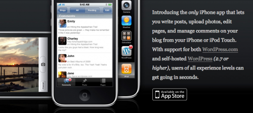 En revisión la versión 2 de WordPress para iPhone