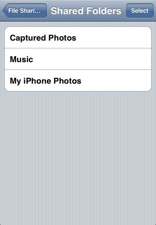 Transferir fotos desde iPhone a Mac via Wifi