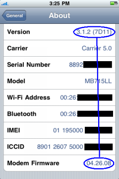 ultrasn0w también trabaja sobre el firmware 3.1.2