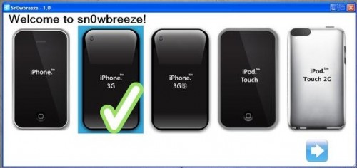 Sn0wbreeze: programa para hacer Jailbreak al iPhone y iPod Touch
