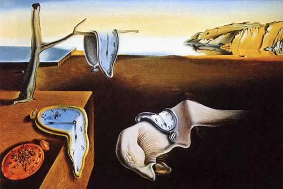 Dalí Relojes blandos.