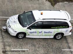 Spirit of Berlin, coche conducido a distancia con un iPhone.