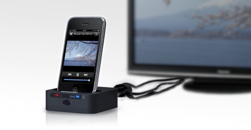 VisualDock de Tunewear para iPhone