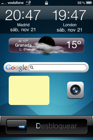 QuickWidget se actualiza de nuevo en el Cydia