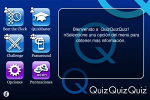 QuizQuizQuiz, juego de preguntas en tu iPhone