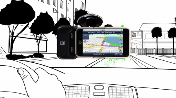 XGPS300: Un soporte con GPS para el iPod Touch