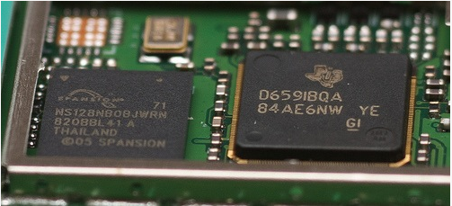 Chips de memoria Toshiba de 64 GB para iPhone