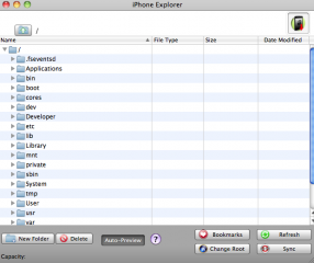 iPhone Explorer, acceder a los archivos a través del USB