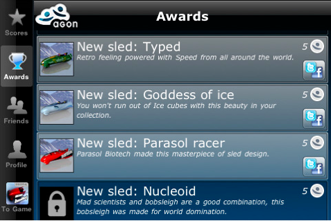 Ice Bullet, «bobsleigh» en nuestro iPhone