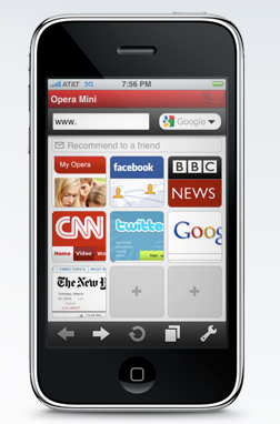 Opera mini presentado a Apple para su aprobación, o no…