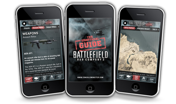 Guía no oficial the BFBC2 para iPhone