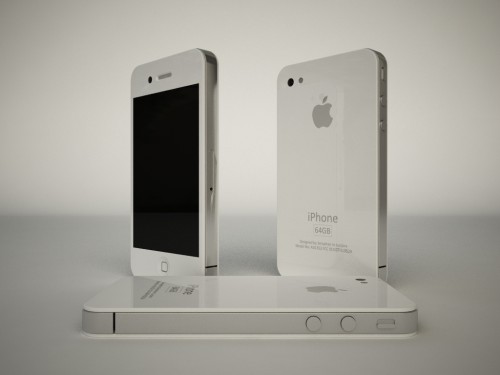 iPhone 4G blanco más fotos…