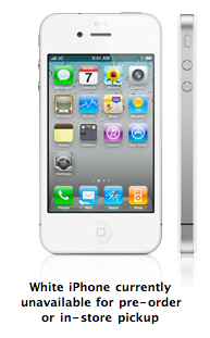 El iPhone 4 de color Blanco se retrasa hasta mediados de julio