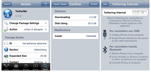 TetherMe para activar el Tethering con todos los operadores.