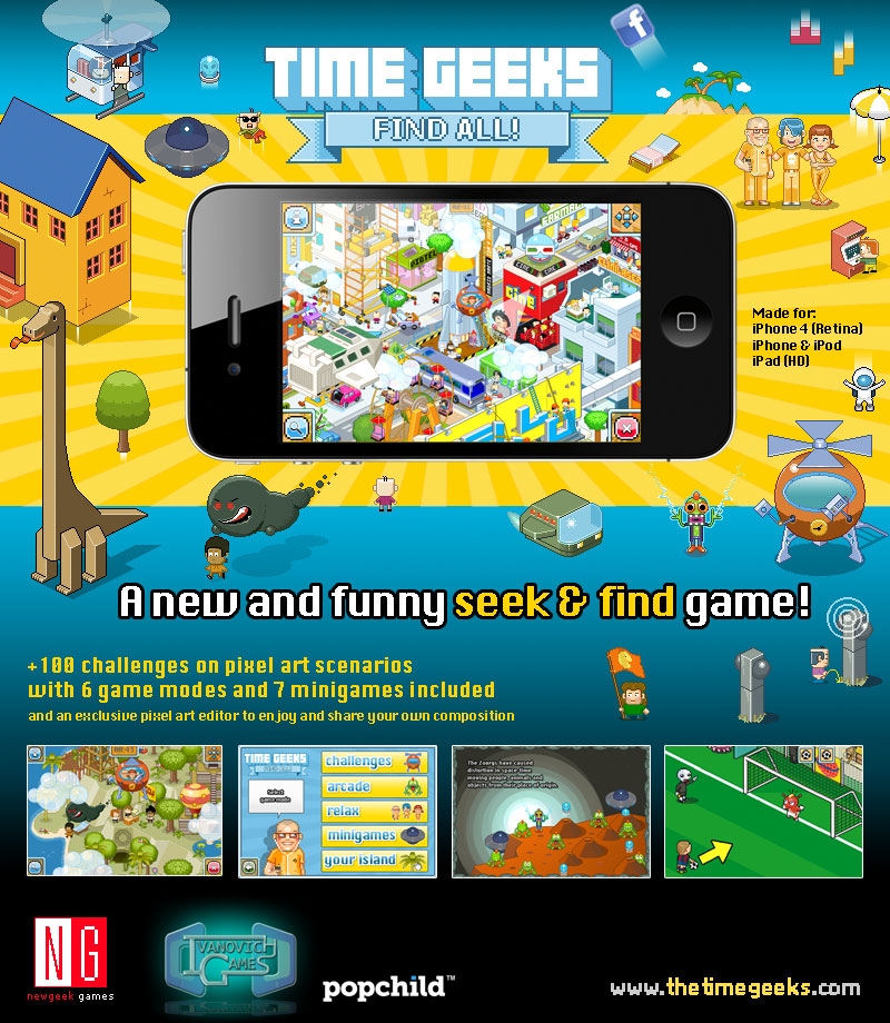 Time Geeks. Find All, proximamente en la Store