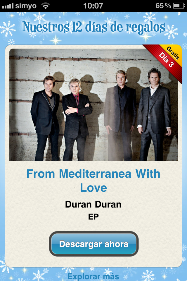 12 días de iTunes: Duran Duran EP