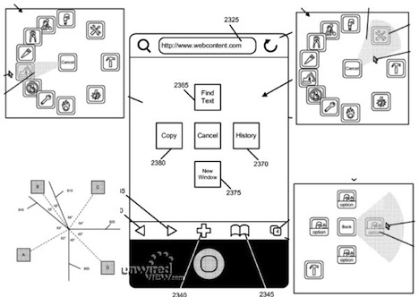 Apple patenta una interfaz nueva… ¿para iPhone 5?.