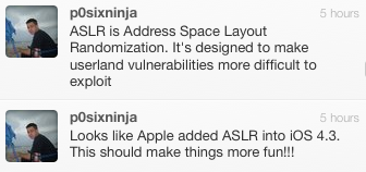 Otra piedra en el camino del Jailbreak: ASLR
