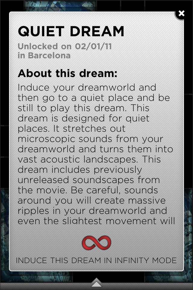 Inception-The App: Una nueva experiencia en nuestro iPhone.