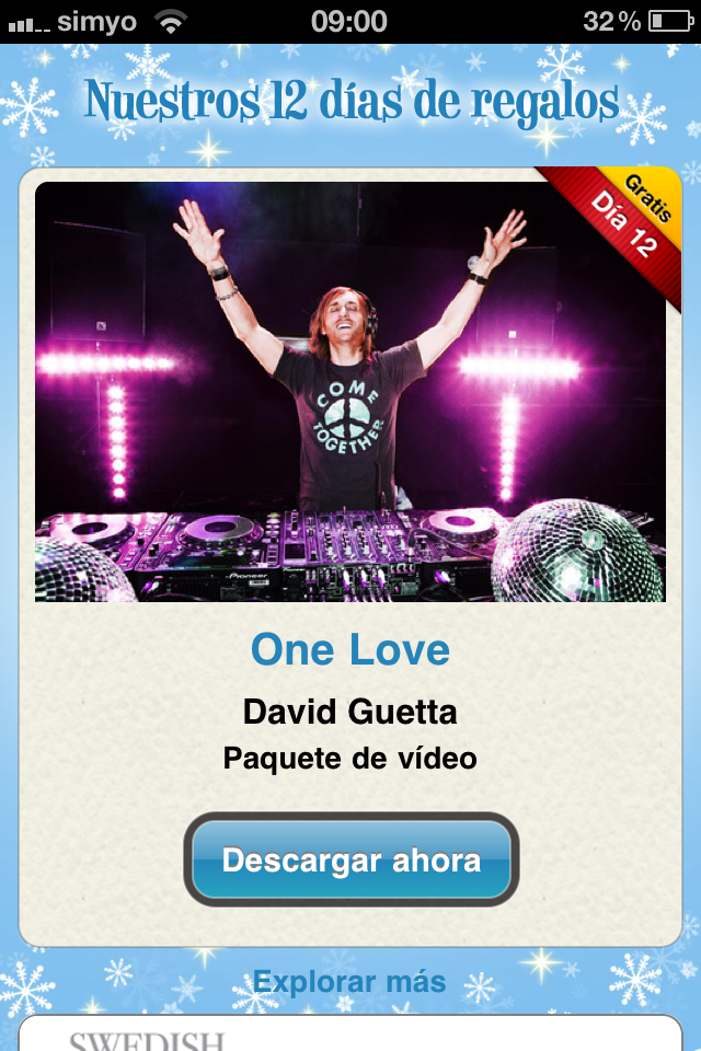 12 días de iTunes: despedida con David Guetta