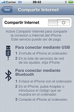iOS 4.3 al detalle: Compartir Internet