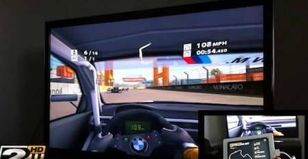 Real Racing 2 HD en tu LED TV a pantalla completa y 1080P