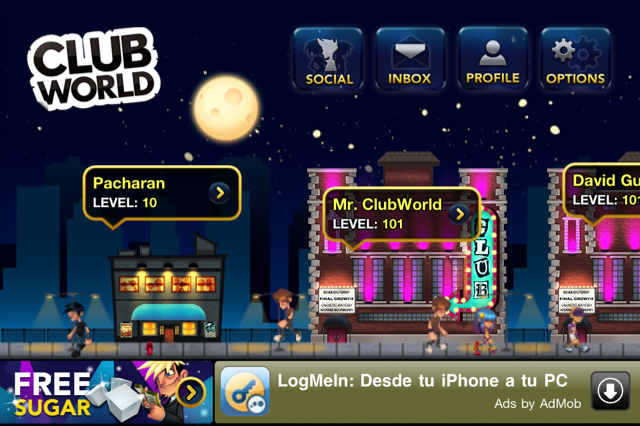 Club World para iPhone, sé el amo de las discotecas