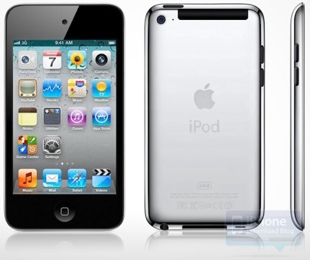 Diseño conceptual del futuro iPod Touch con 3G