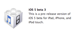 Apple lanza la beta 3 de iOS 5