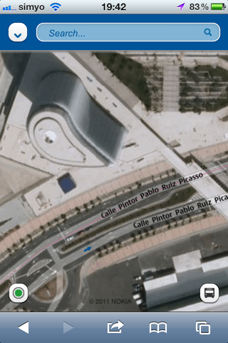 Nokia Maps en tu iPhone mediante HTML5