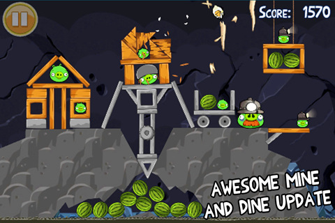 Angry Birds, más niveles con una nueva actualización