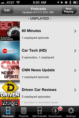 Gestiona los podcast en tu iPhone/iPad con DownCast