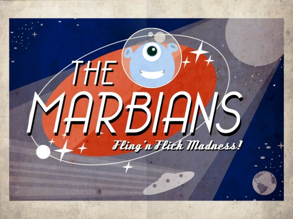 The Marbians para iOs, marcianos y canicas juntos