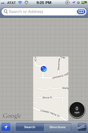 Añade un velocímetro en Google Maps …. si tienes el jailbreak