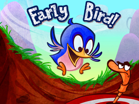 Early Bird HD, pajarillos en el iPad