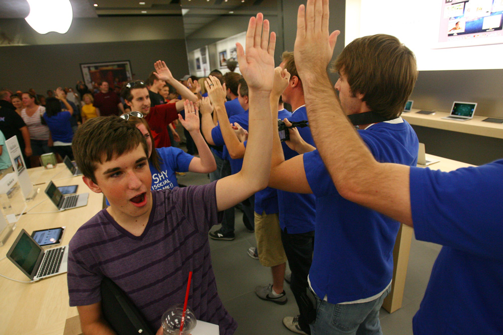 De como la Apple Store hizo feliz a una niña de diez años