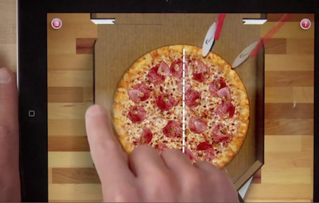 Domino´s Pizza Hero te permite hacer pizzas a tu gusto en el iPad y luego recibirlas en la puerta de casa