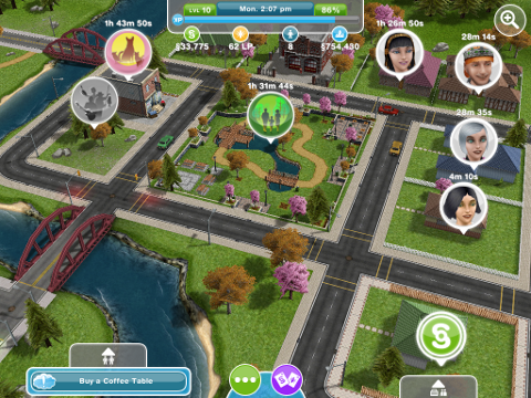 The Sims FreePlay, Una nueva aventura para iOS